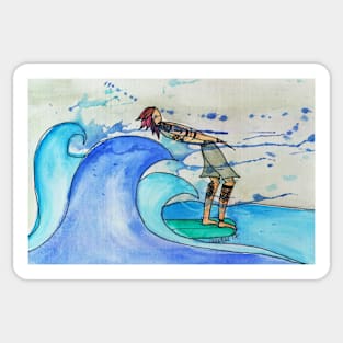 surf me Sticker